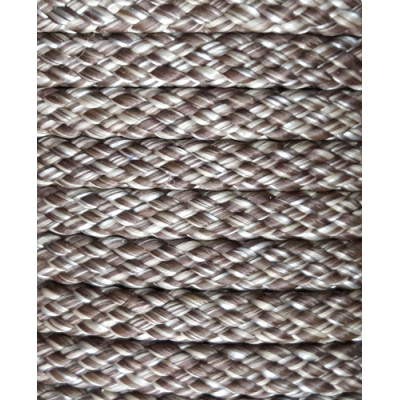PPM touw 8 mm bruin/donkerbruin/beige melee